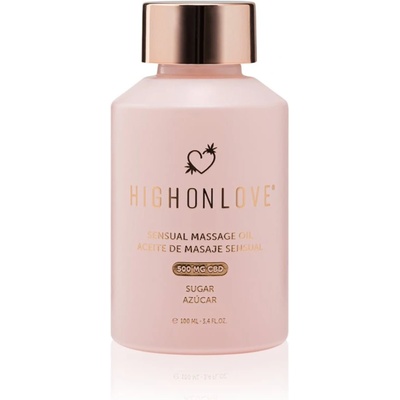 High on Love Sensual CBD Sugar масажно олио 100ml
