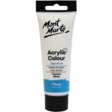 Mont Marte Akrylová barva 75 ml titanová bílá