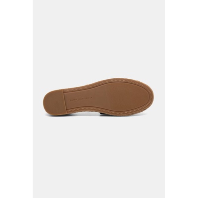 Tommy Hilfiger еспадрили с платформа дамски от велур TH PLATFORM ESPAD SUEDE STRAP (FW0FW09144)