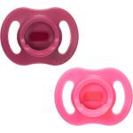 Tommee Tippee Ортодонтични залъгалки Tommee Tippee Ultra Light Stay Put, 6-18м, пурпурен/розова (Ultra Light Stay Put)