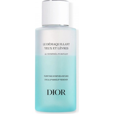 Dior Eye and Lip Makeup Remover dvoufázový odličovač s čisticím extraktem z leknínu 125 ml