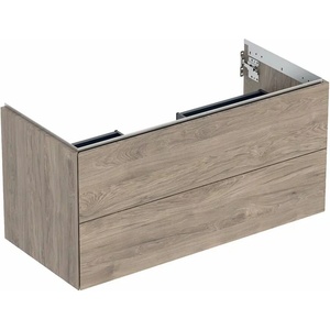 Geberit Стенен шкаф Geberit One, орех American Hickory, 105 см с 2 чекмеджета (505.264.00.6)