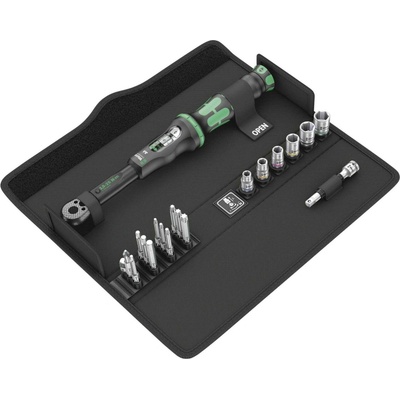 Wera momentový klíč 2,5-25 Nm, Wera Click-Torque A 6 Set 1 s přepínací ráčnou 1/4