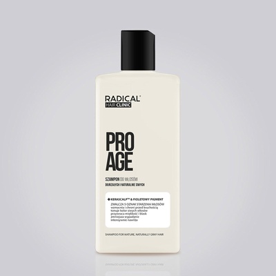 Farmona Natural Cosmetics Laboratory Шампоан за зряла и естествено посивяла коса Farmona RADICAL HAIR CLINIC Pro Age Shampoo for mature, naturally gray hair (FARL983904)