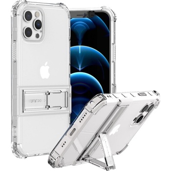 Pouzdro ARAREE Mach Stand iPhone 12 Pro Max čiré