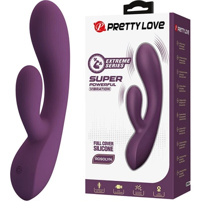 Pretty love rosolyn rabbit vibrator 10 vibrations purple