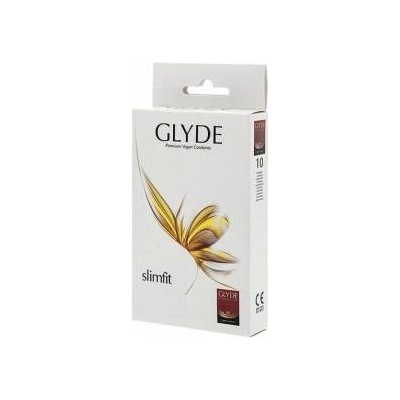 GLYDE Презервативи Glyde Slimfit 17 cm (10 uds)