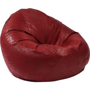 Pufrelax Калъф за пуф круша, 520л. , Nirvana Gigant - Cranberry, (Не съдържа пълнеж), Гама Premium