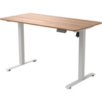 Antares Електрическо бюро Antares - KENTO, 120 x 60, светъл орех/бяло (KENTO-WHITE/LIGHT WALNUT) - ozone