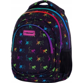 HEAD Ученическа раница Head - Rainbow Kitty, 3 ципа (AS502023081)