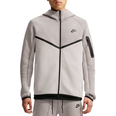 Nike Tech Fleece Full-Zip Windrunner šedá