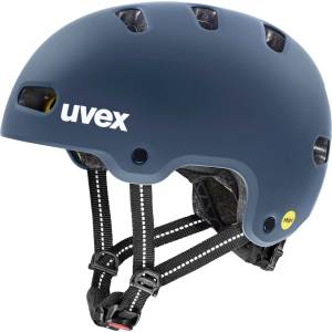 uvex Детска каска за велосипед Uvex Kid 4 Style Mips Bike helmet - Dusk Blue Matt - размер 51-55 cm (851-1955-0311)