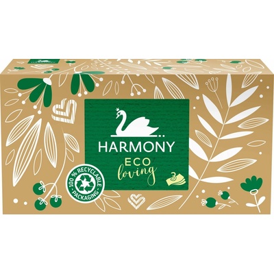 Harmony Eco Loving 3616 kozmetické utierky 3-vrstvové 100 ks