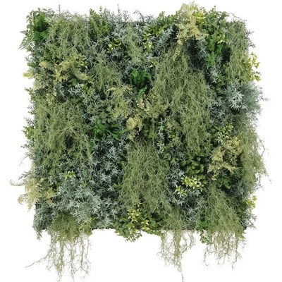 WALL GREEN spanish moss, dielec 100 x 100 cm