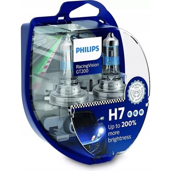 Philips RacingVision H7 GT200 +200% 12972RGTS2 BOX 2бр (2765)