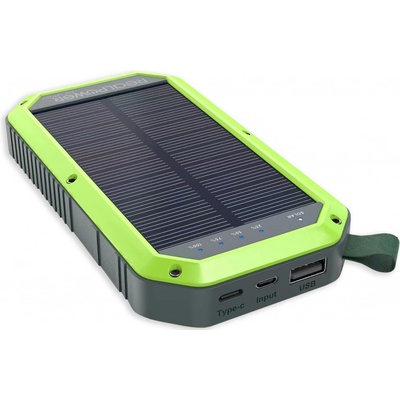 Realpower PB-10000 Solární 10000mAh černá