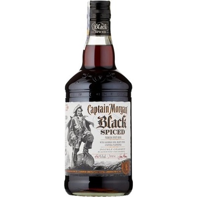 Captain Morgan BLACK SPICED 37,5% 0,7 l (holá láhev)