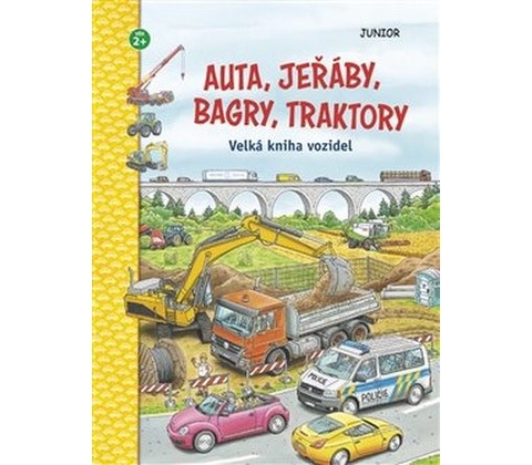 Auta, jeřáby, bagry, traktory
