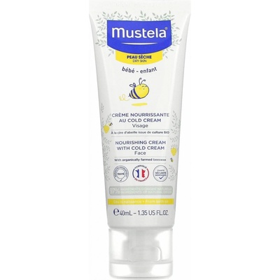 Mustela Bébé Nourishing Cream With Cold Cream telový krém pre deti 40 ml