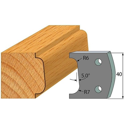 IGM Professional IGM Profil 002 - pár obmedzovačov 40x4mm SP F027-002