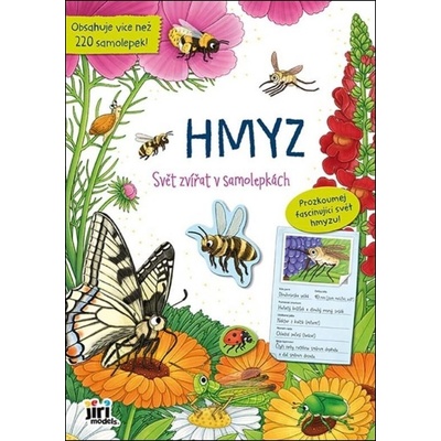Svět zvířat v samolepkách hmyz