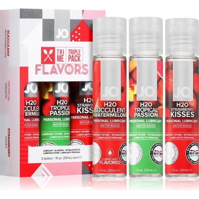 System JO H2O Strawberry 30 ml + Watermelon 30 ml + Tropical 30 ml