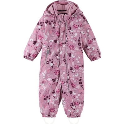 Dětský membránový zimní overal Reima Puhuri Grey Pink – Zboží Dáma