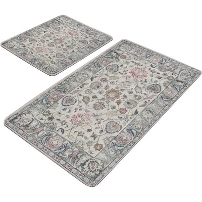 Mila Home Сиви изтривалки за баня в комплект от 2 броя 60x100 cm - Mila Home (HKG-HALIPAS-P7)