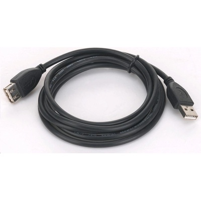 Gembird KAB056C24 USB A-A, prodlužovací, 3m, černý