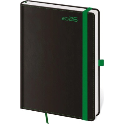 Helma B6 Týdenní 2026 Black Green