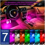  Интериорно LED RGB осветление за автомобил с дистанционно Car Atmosphere Light