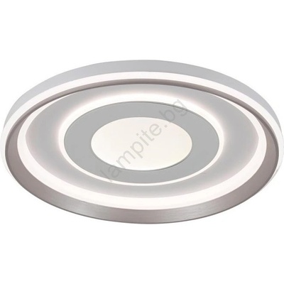 Italux cln-54130-wh-gd-led Димируем таванен плафон simni led/55w/230v Ø 50 см, бял, с дистанционно управление (it0680)