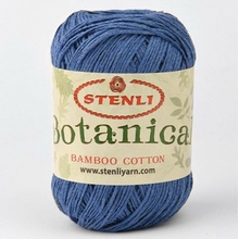 STENLI Botanical 21 džínově modrá