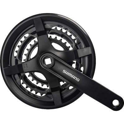 Kliky 3 Shimano TY301 42-34-24/170 kryt černé