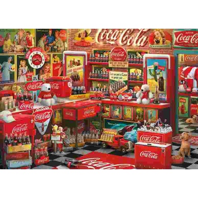 Schmidt Spiele - Puzzle Coca Cola - nostalgia - 1 000 piese