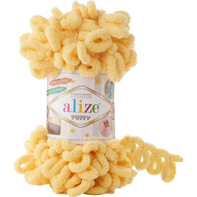 Alize příze Puffy 509 vanilková
