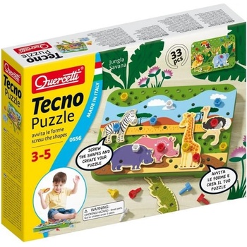 Quercetti Tecno Puzzle 33 ks