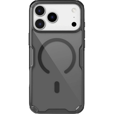Nillkin iPhone 17 Pro Max NILLKIN NATURE PRO MAGNETIC пластмасов протектор за телефон, устойчив на удар, MagSafe, ЧЕРЕН GP-175267 (GP-175267)