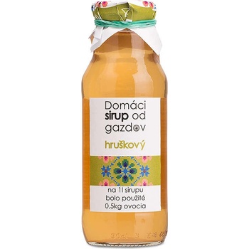 Gazdovia Domáci sirup hruškový 300 ml