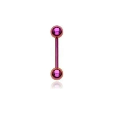 Šperky4U piercing do jazyka fialový PJ01131