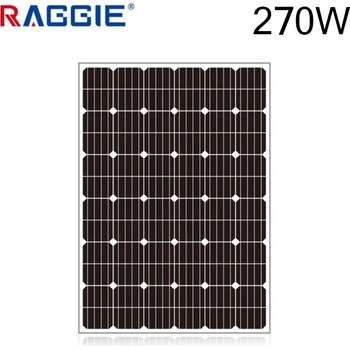 Raggie Соларен панел монокристален 270W RAGGIE 12V 1665x920x35mm