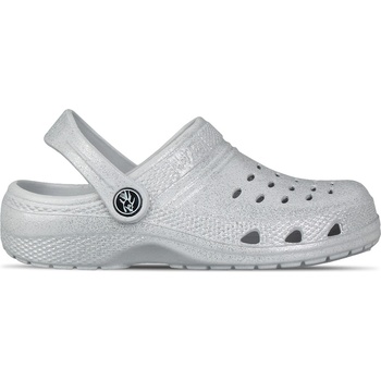 Image 1 of Hot Tuna Cloggs Childrens - Silver Glitter