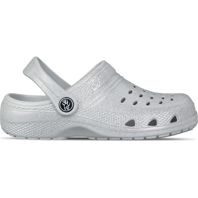 Hot Tuna Cloggs Childrens - Silver Glitter