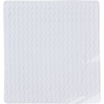 Butter Kings Бяло муселиново капитонирано покривало за легло 210x240 cm Plain Muslin - Butter Kings (MUS_001_blanket_muslin_215x240/2x90x70)