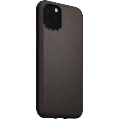 Nomad Leather Rugged Waterproof Case - кожен (естествена кожа) кейс за iPhone 11 Pro (кафяв)