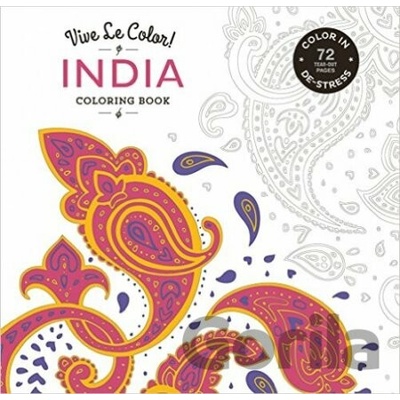 Vive Le Color: India Coloring Book - Abrams Noterie, Abrams