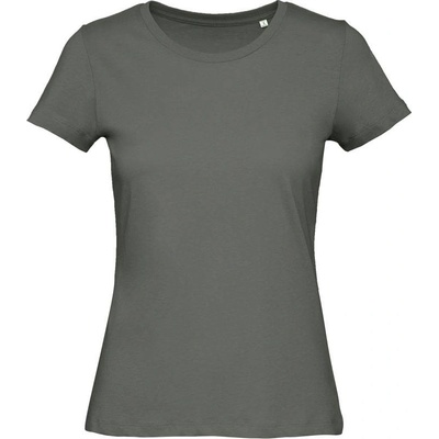 B&C Inspire T /women Dámske tričko Medium Fit z bio bavlny zelená millennial khaki