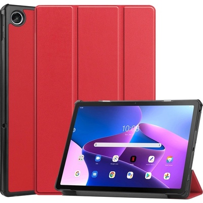 Vsetkonamobil LEATHER Lenovo Tab M10 Plus 3. generace rácia červený 42745
