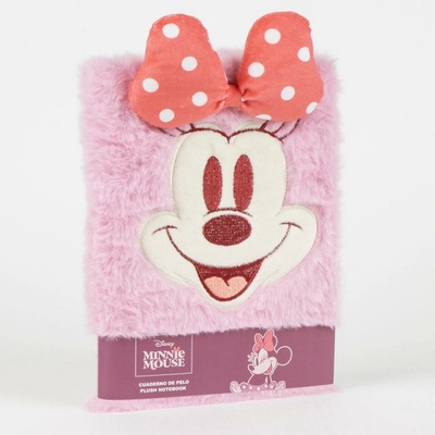 Minnie Mouse CE notes A5 96l linajkovaný plyš