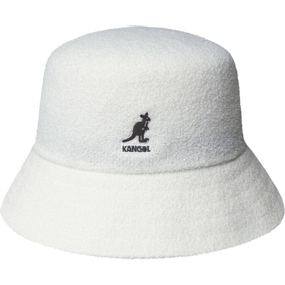Bucket hat Kangol Bermuda White bílý